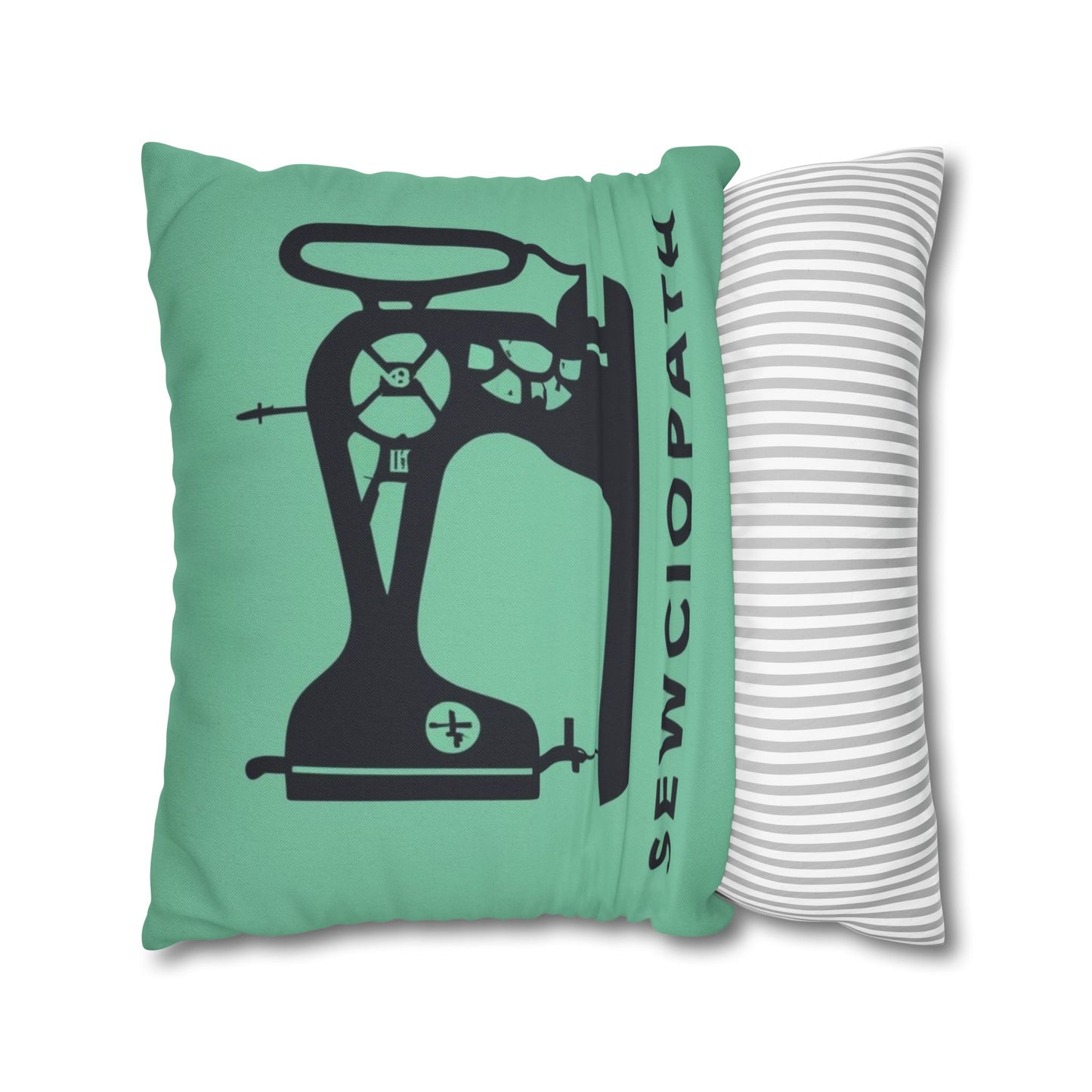 Sewing Sociopath Machine - Spun Polyester Square Pillow Case