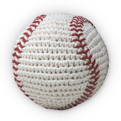 Home Baseball Shaped Hooked Pillow