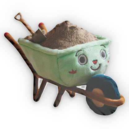 Wheelbarrow shaped plush, Shaped Pillow