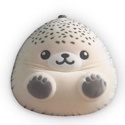 Seal Beanbag chair, Sea Animal Gift, Plush Shaped Pillows