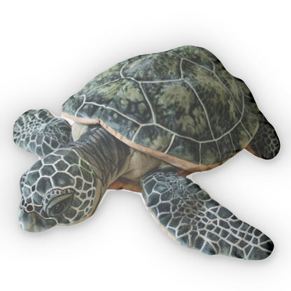 Sea Turtle Plush, Shaped Pillow