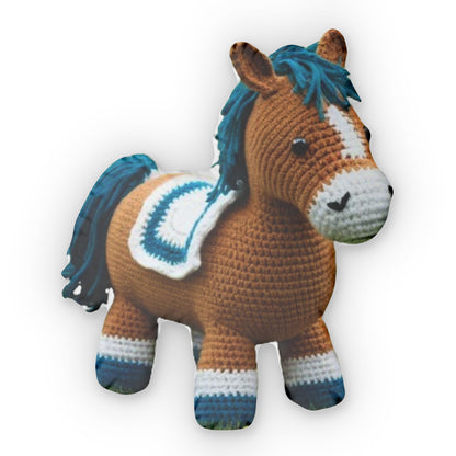 Horse Crochet, Aragami Plush -  Shaped Pillow