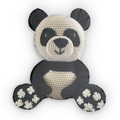 Comfy Panda Small Kids' Plush, Pillow Gift, Crochet Plush Gift