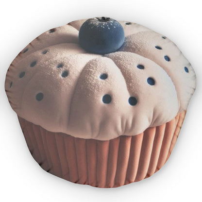 Blueberry Muffin Plush Shaped Pillow