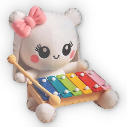 Kids Musical Xylophone Kawaii Plush Shaped Pillow