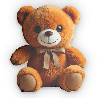 Stuffed Animal Bear, Plush Shaped Pillow