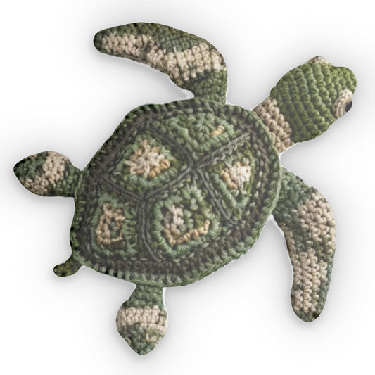 Turtle Kids Plush - Pillow Gift, Crochet Plush Gift