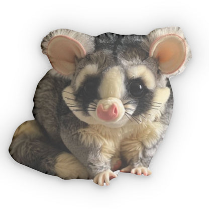 Possum Stuffed Animal Plush Shaped Pillow