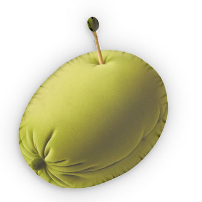 Olive Pillow, Cocktail Pillow, Martini Pillow, Food Pillow, Fruit Pillow, Shaped Pillow