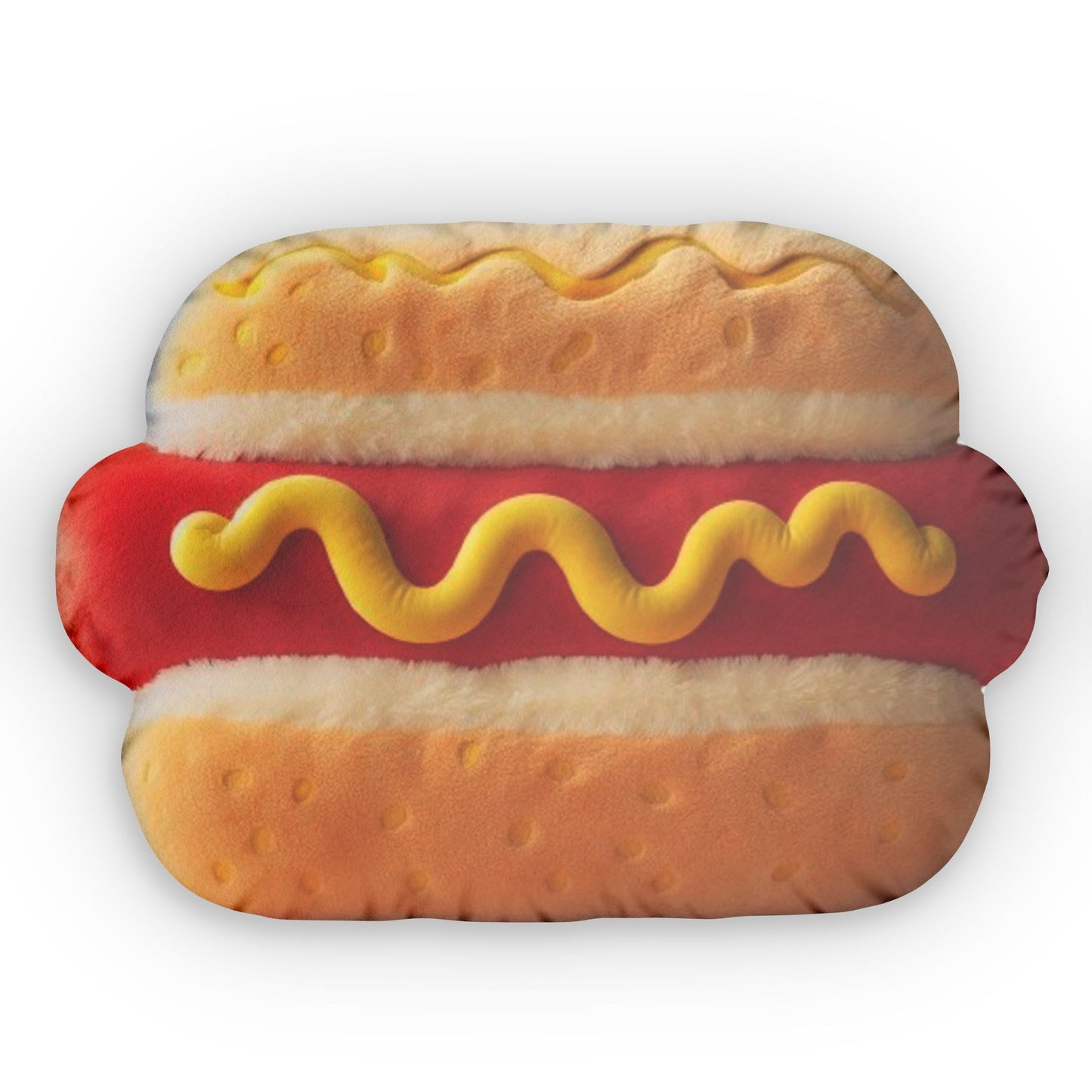 Giant Hot Dog Food Plush Shaped Pillow