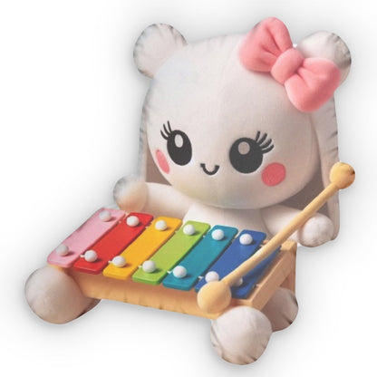 Kids Musical Xylophone Kawaii Plush Shaped Pillow