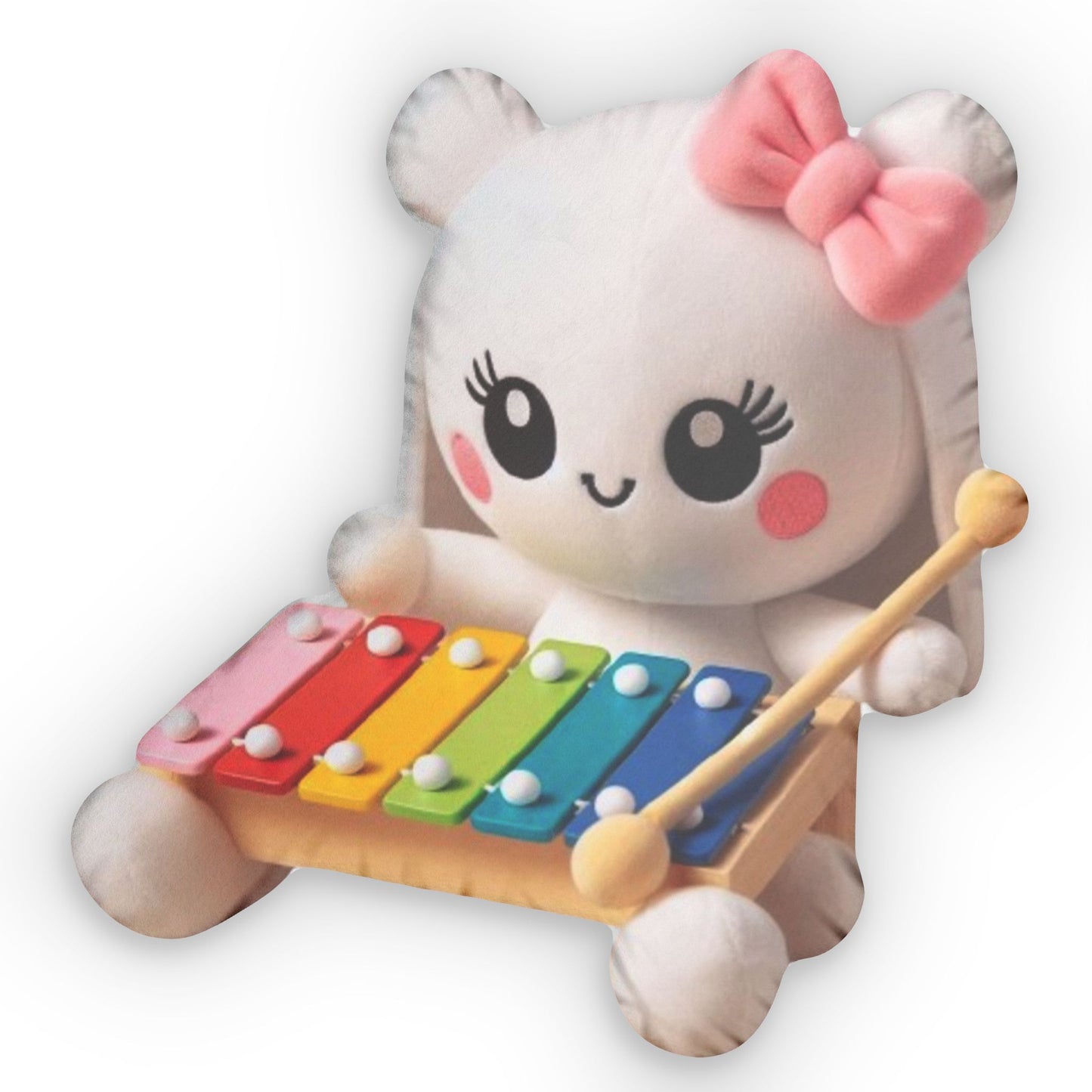 Kids Musical Xylophone Kawaii Plush Shaped Pillow