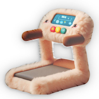 Treadmill Running Machine, Plush Shaped Pillow