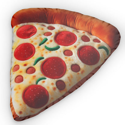 Pizza Slice Plush Food Shaped Pillow