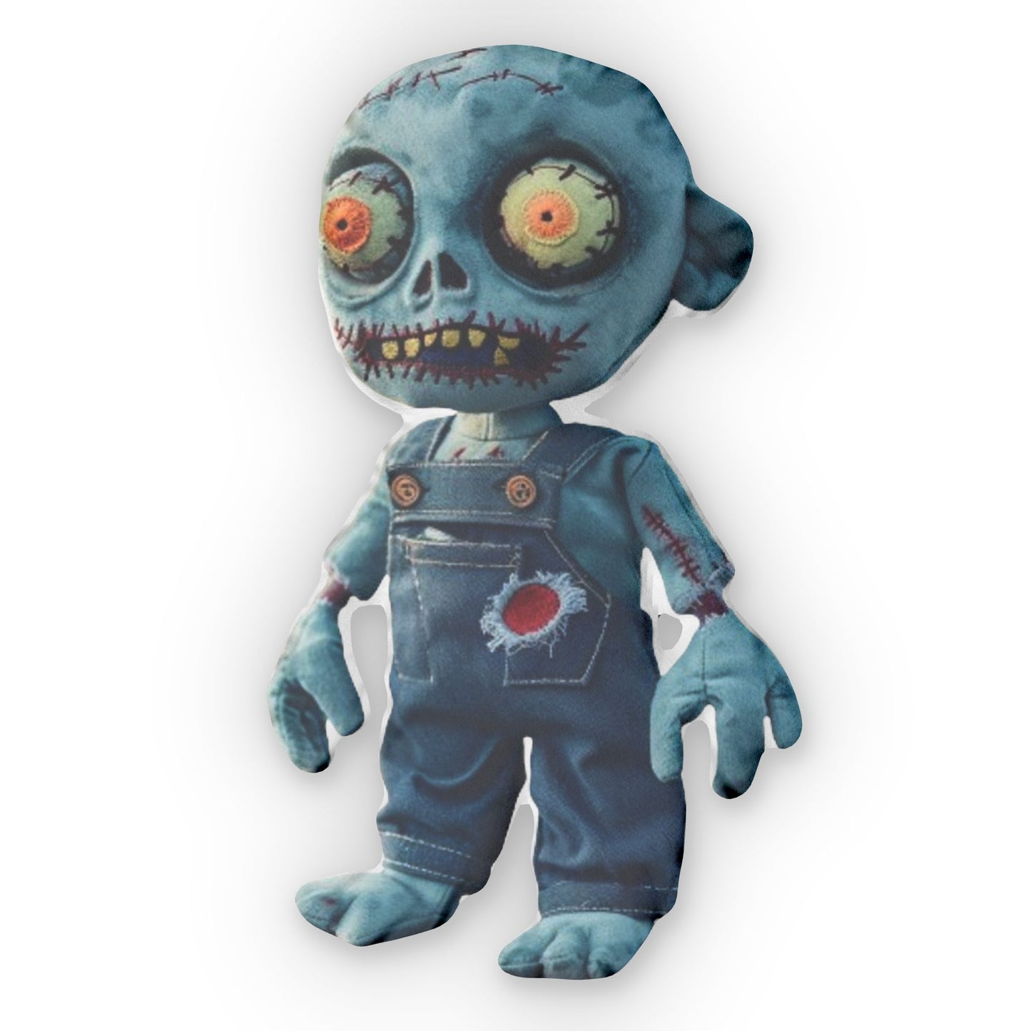 Zombie Halloween Plush Shaped Pillow