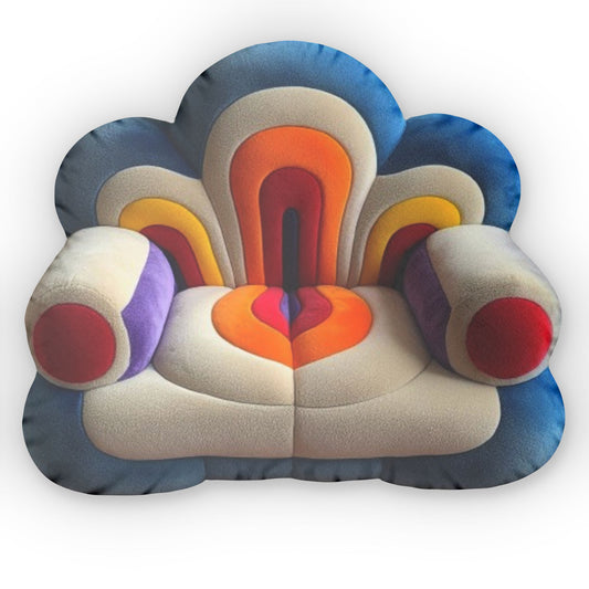 Groovy Couch Cushion Plush Shaped Pillow