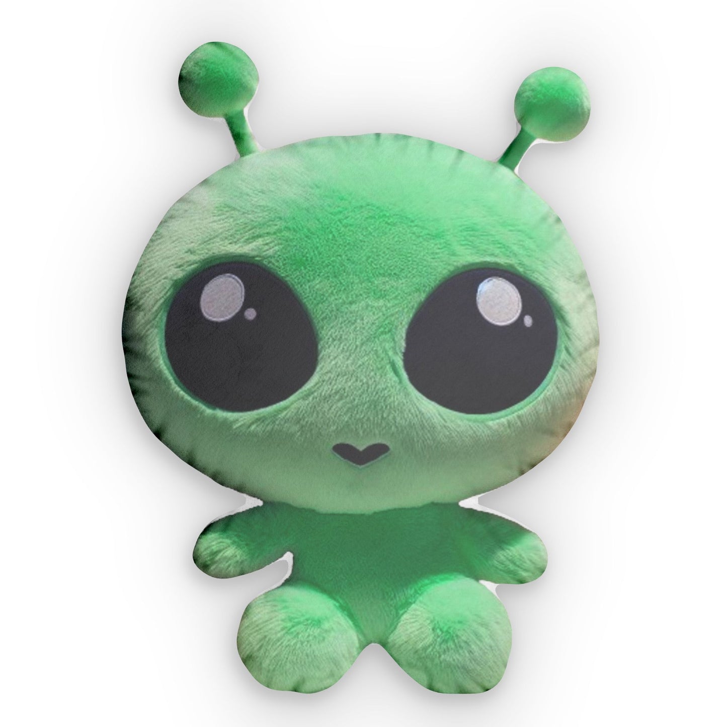 Kawaii Alien Plush Shaped Pillow