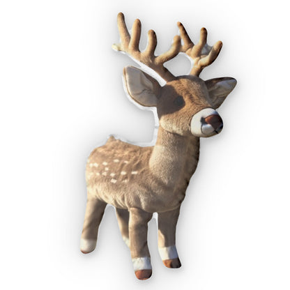 Deer Plush Shaped Pillow