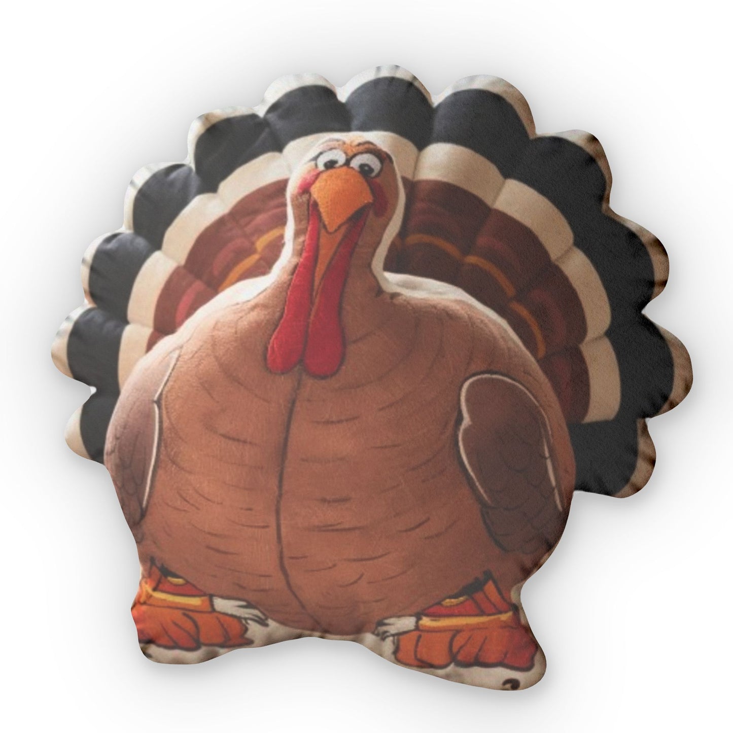 Thanksgiving Turkey Plush Shaped Pillow