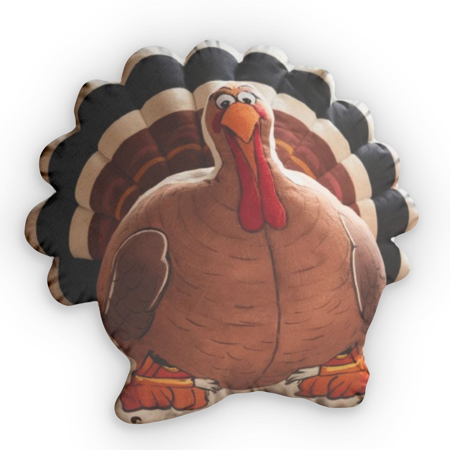 Thanksgiving Turkey Plush Shaped Pillow