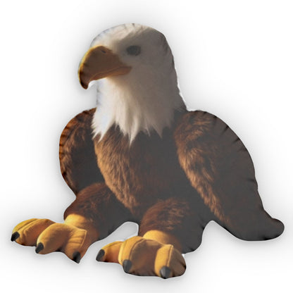 Bald Eagle Bird, Stuffed Animal Plush Shaped Pillow