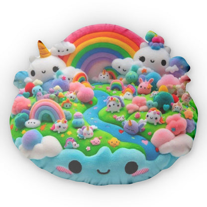 Fantasy Kawaii World Plush Shaped Pillow