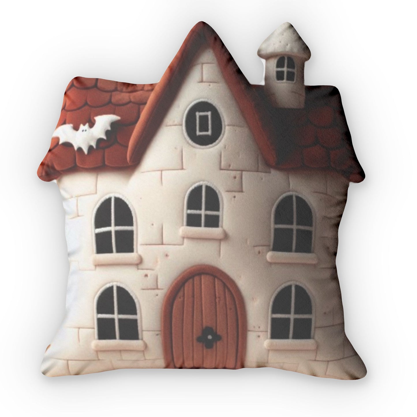 Haunted House Plush Shaped Pillow