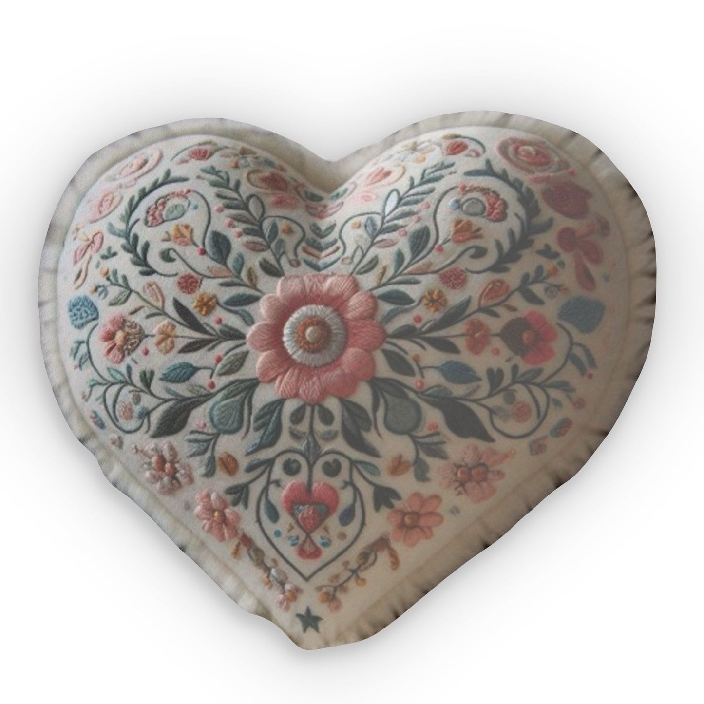 Beautiful Heart Gift, Plush Shaped Pillow