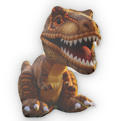 T-Rex Plush Shaped Pillow