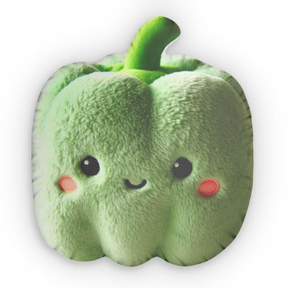 Kawaii Green Pepper, Plush Shaped Pillows