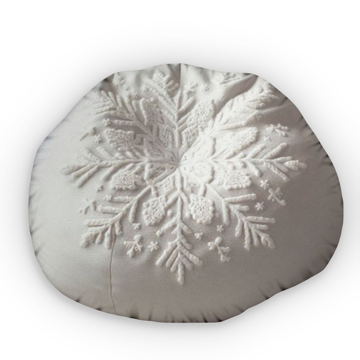 Snowflake Beanbag Chair Plush Shaped Pillow