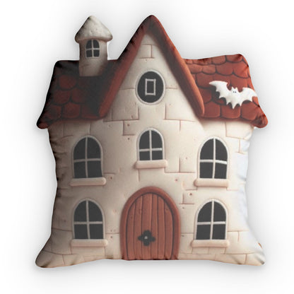 Haunted House Plush Shaped Pillow