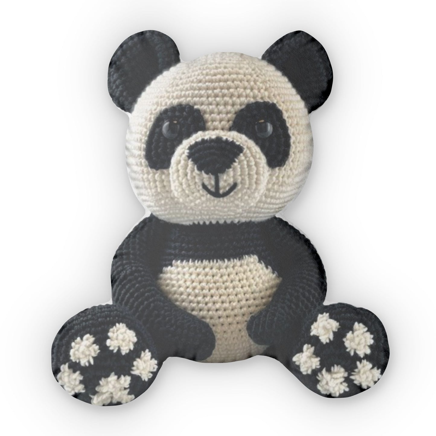 Comfy Panda Small Kids' Plush, Pillow Gift, Crochet Plush Gift