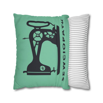 Sewing Sociopath Machine - Spun Polyester Square Pillow Case