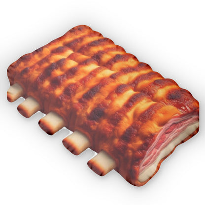 BBQ Ribs Food Plush Shaped Pillow