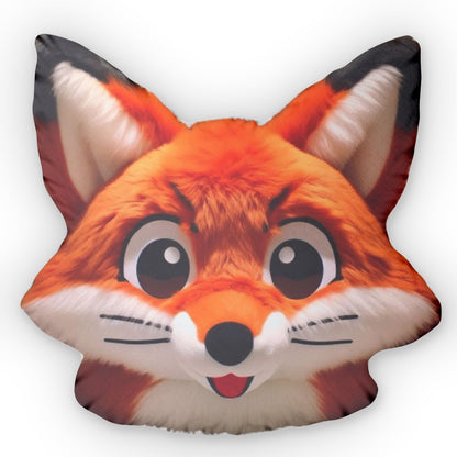 Fox Furry, Furries Gift, Animal Plush, Shaped Pillow