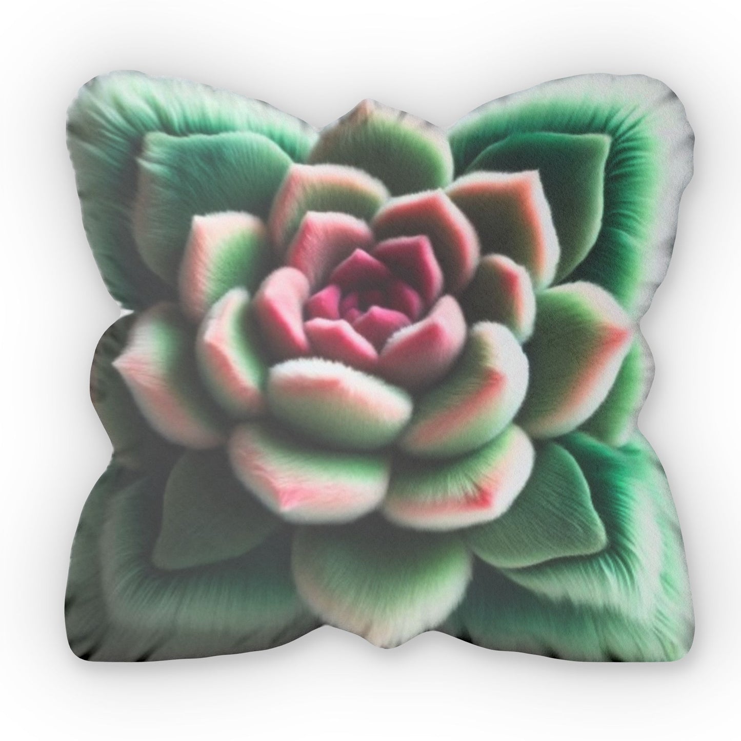 Succulent Flower Plush Shaped Pillow