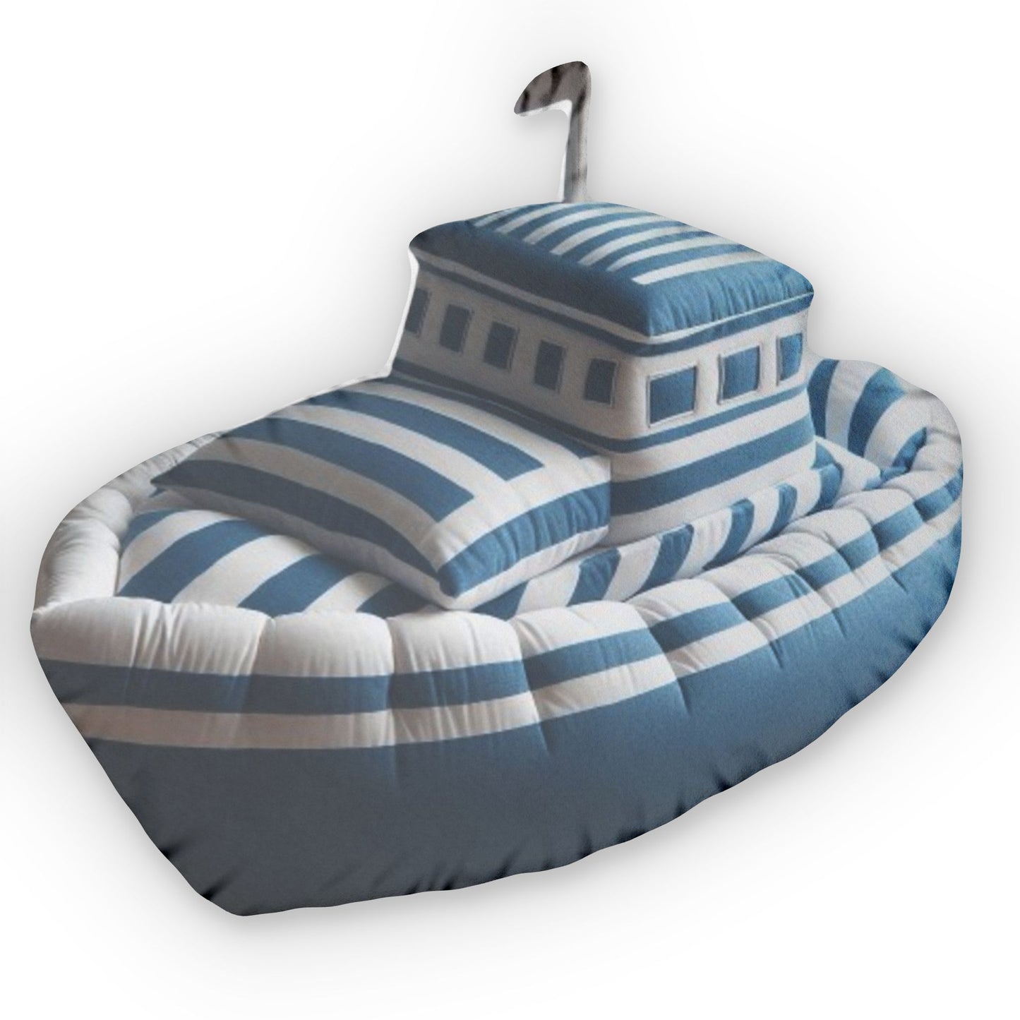 Boat Plush Shaped Pillow