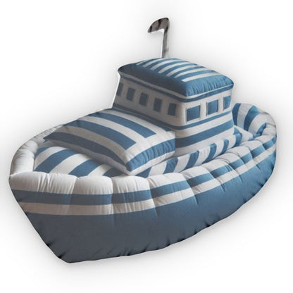 Boat Plush Shaped Pillow