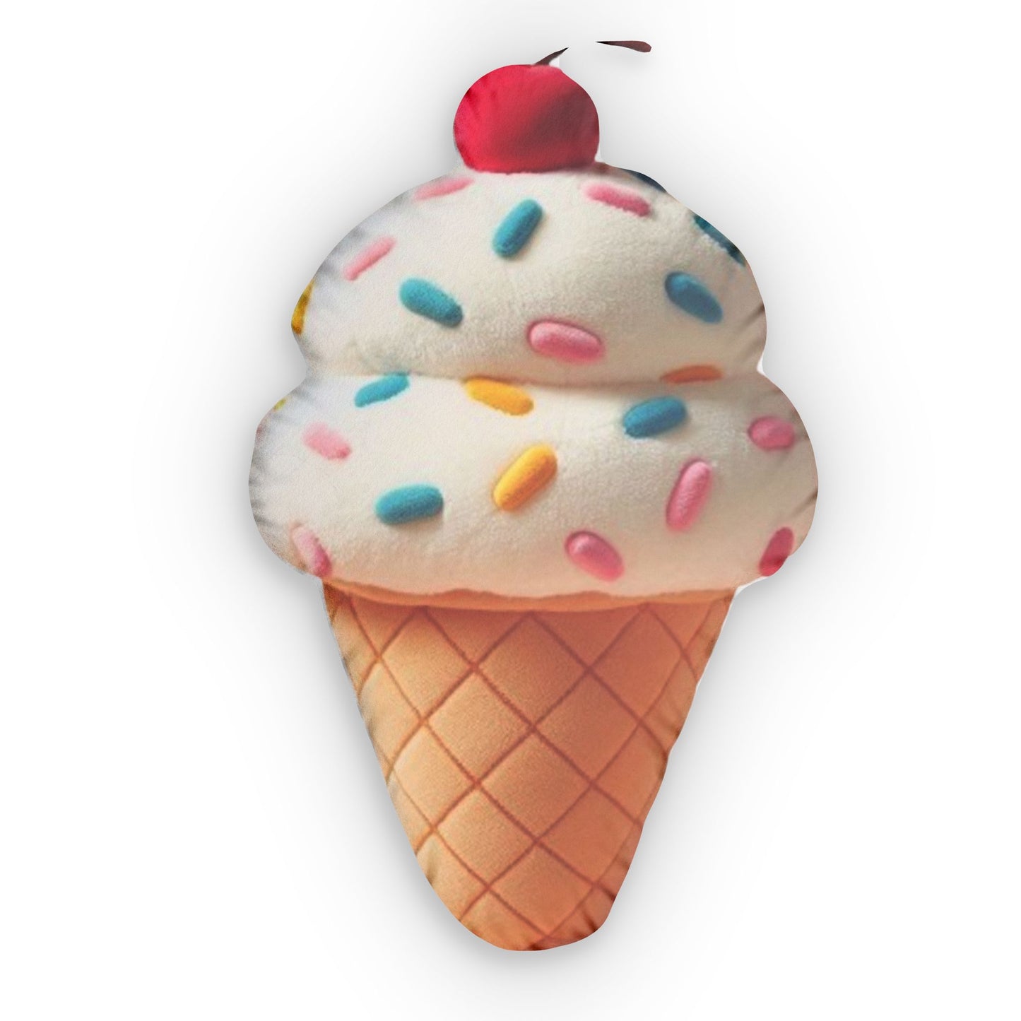 Ice Cream Plush Shaped Pillow