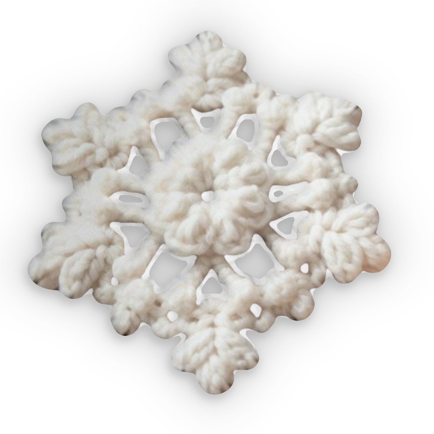 Snowflake Plush Shaped Pillow