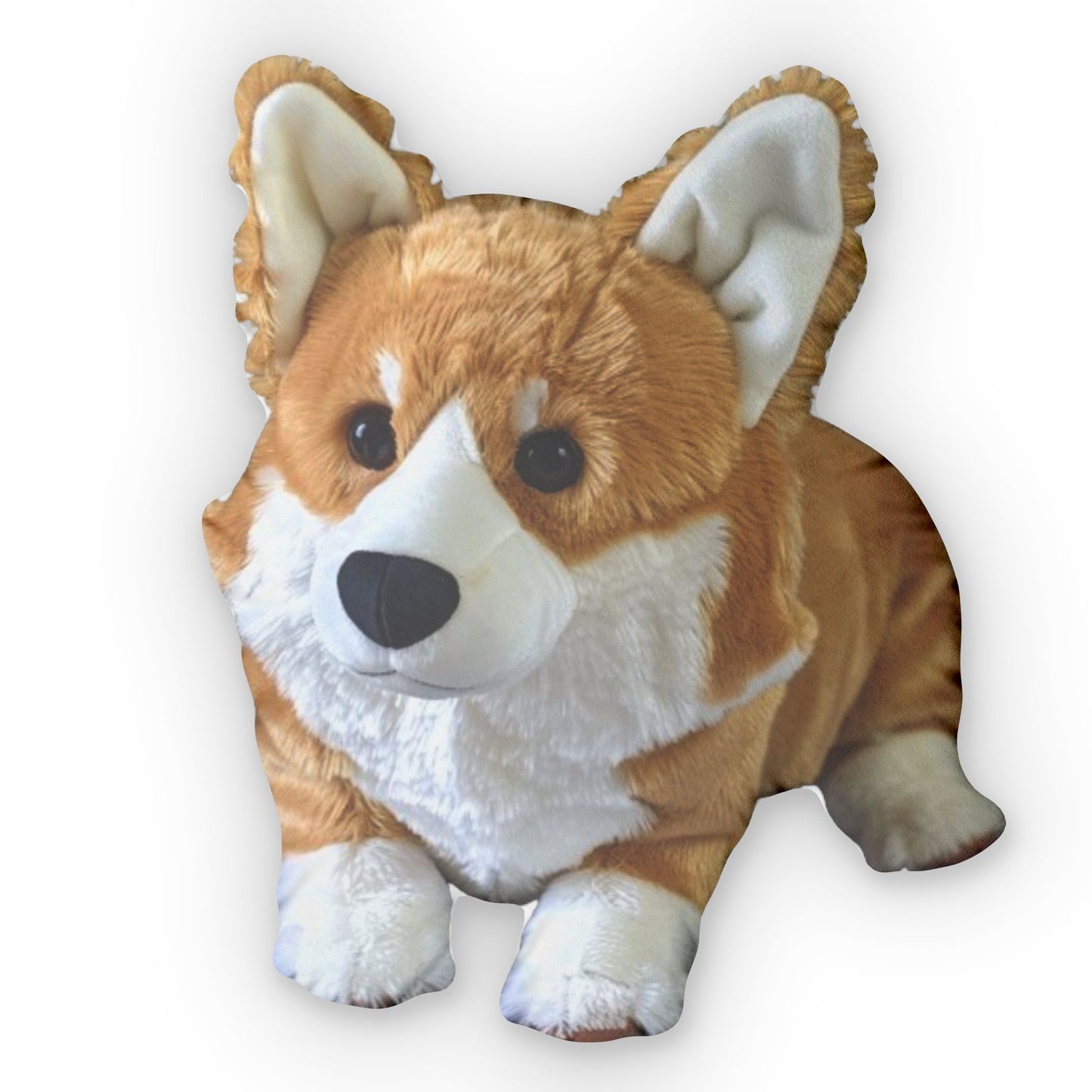 Puppy Corgi Dog, Plush Animal, Stuffed Cushion, Shaped Pillow