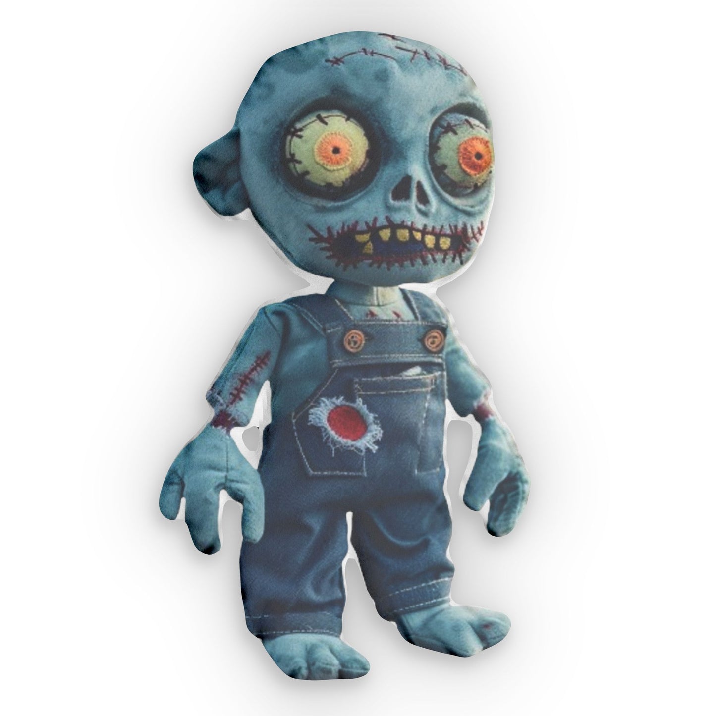 Zombie Halloween Plush Shaped Pillow