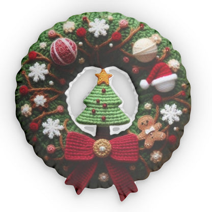 Wreath Plush Shaped Pillow