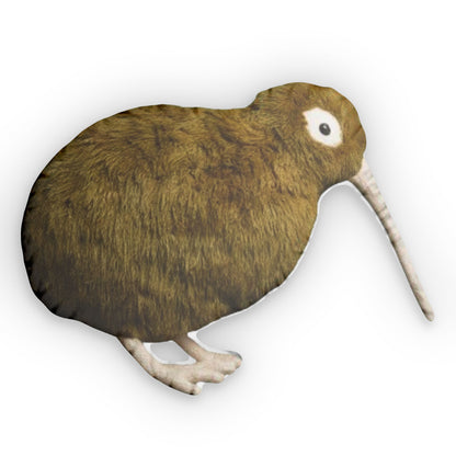 Kiwi Bird Plush Shaped Pillow