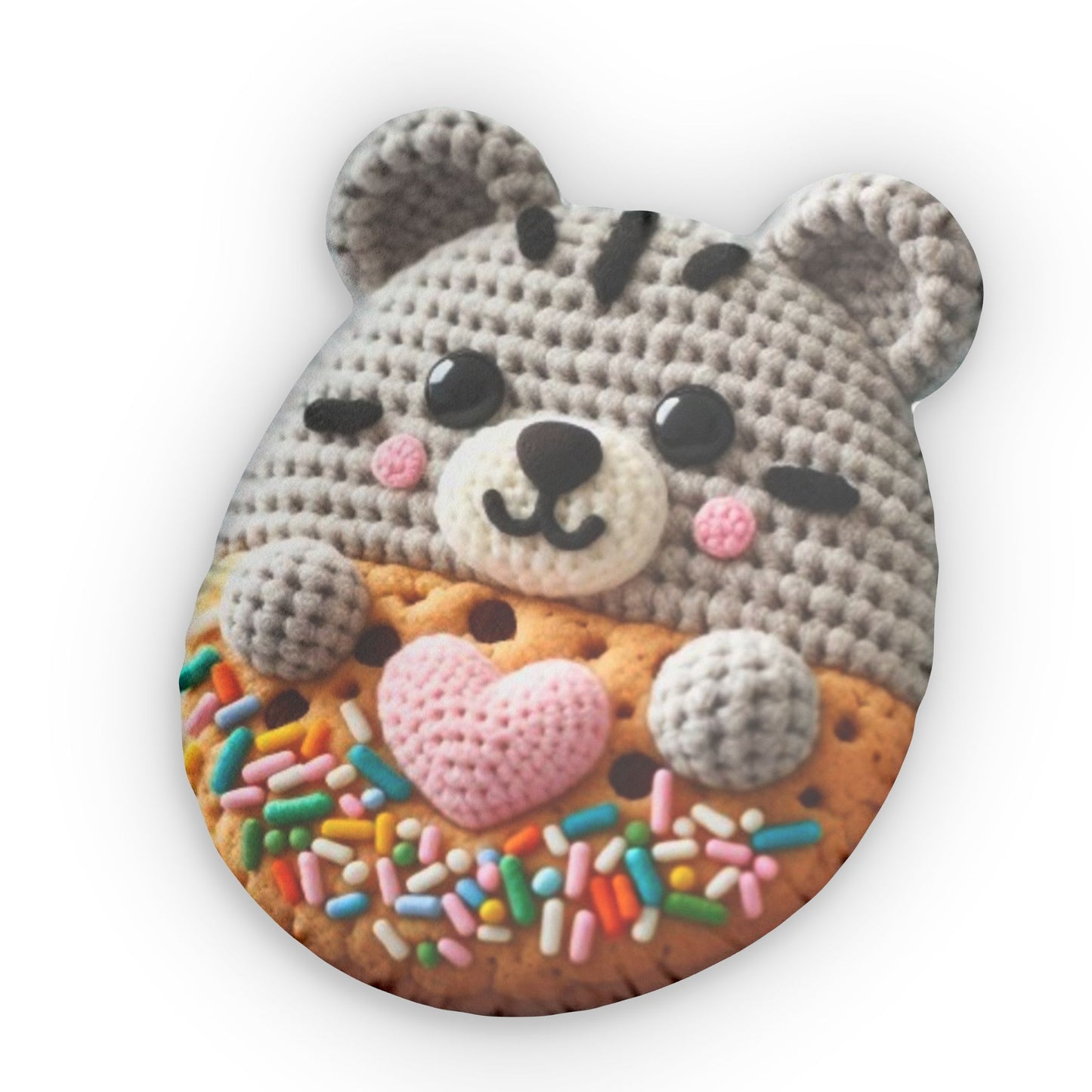 Koala Bear Cookie, Food Plush, Shaped Pillow