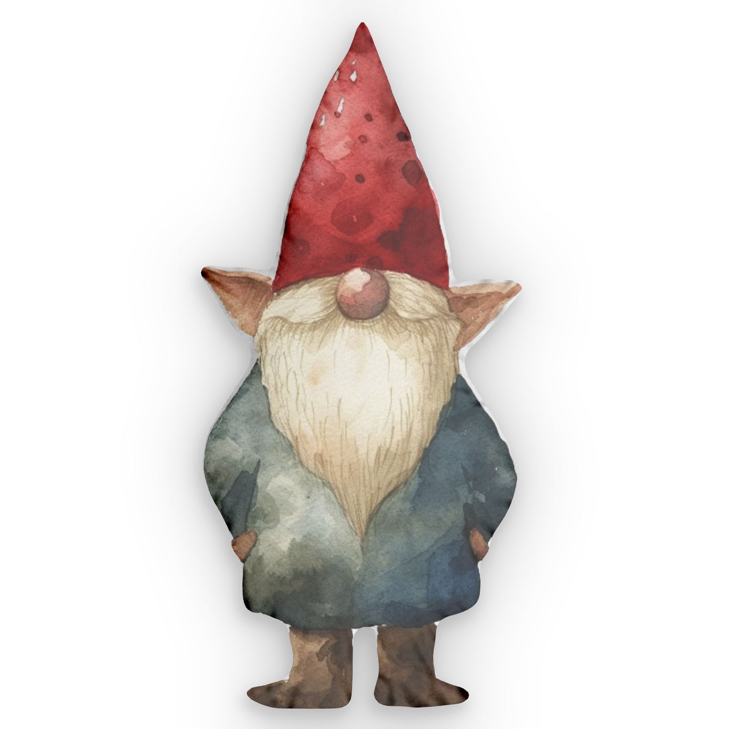 Gnome for the Holidays Shaped Pillow, Plush Gift