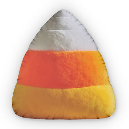 Candy Corn Plush Shaped Pillow