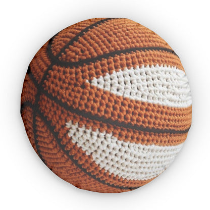 Home Basketball Shaped Hooked Pillow