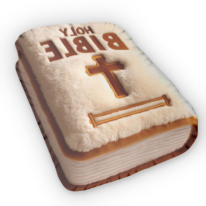 Holy Bible, Christian Gift, Plush Shaped Pillow